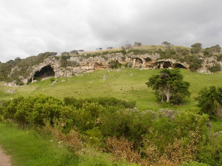 Jeskyne pobliz Cape Bridgewater