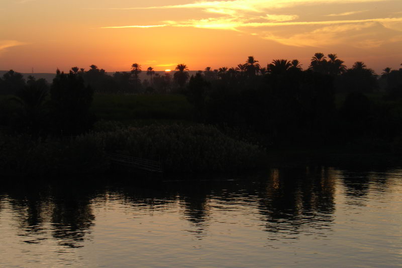 Egypt sun set.