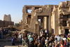 Many tourists at The Temple of Kom-Ombo