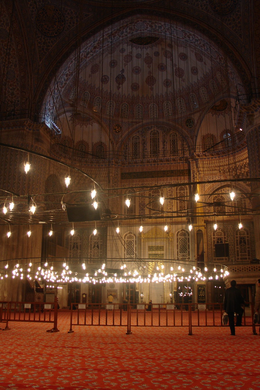 Sultanahmet mosque interior