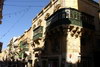 Opet rohovy balkon ve Vallete