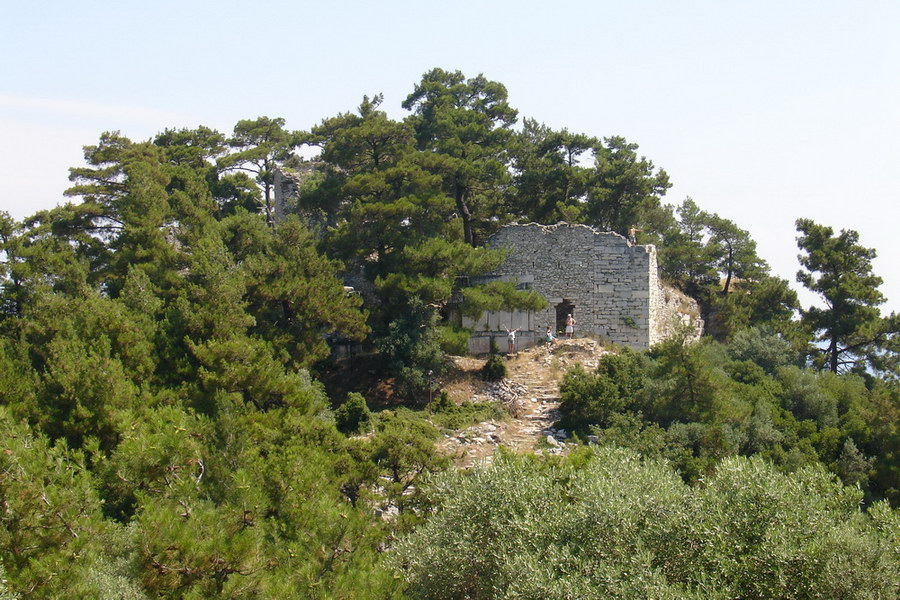 Thassos - Limenas castle.