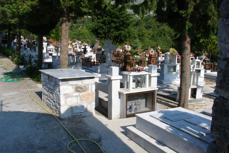 Theologos cemetery.
